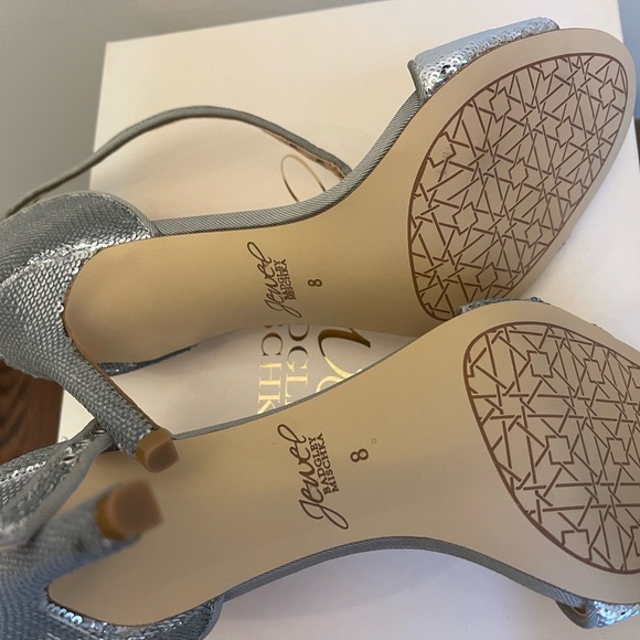 Badgley Mischka Jewel Lorena Sequin Sandals - Picture 2 of 4